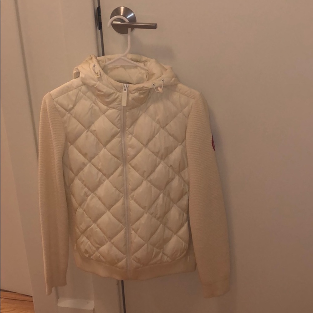 Canada Goose Hybridge Quilted Knit Hoodie